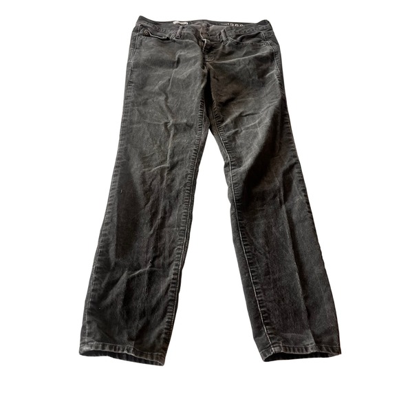 Gap 1969 Pants - Gap 1969 Always Skinny Corduroy Pants Charcoal Gray Size 29r Womens